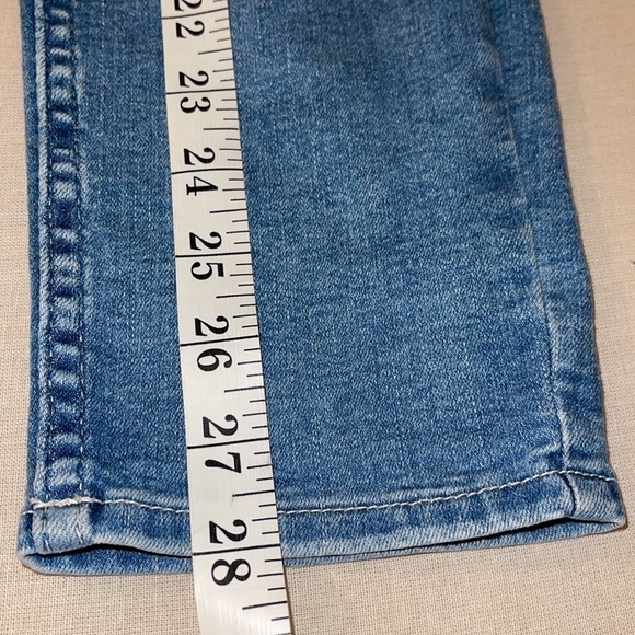 H&M Light Blue High Rise Cotton Viscose Jeans-Pants Sz. 6 - Picture 7 of 10